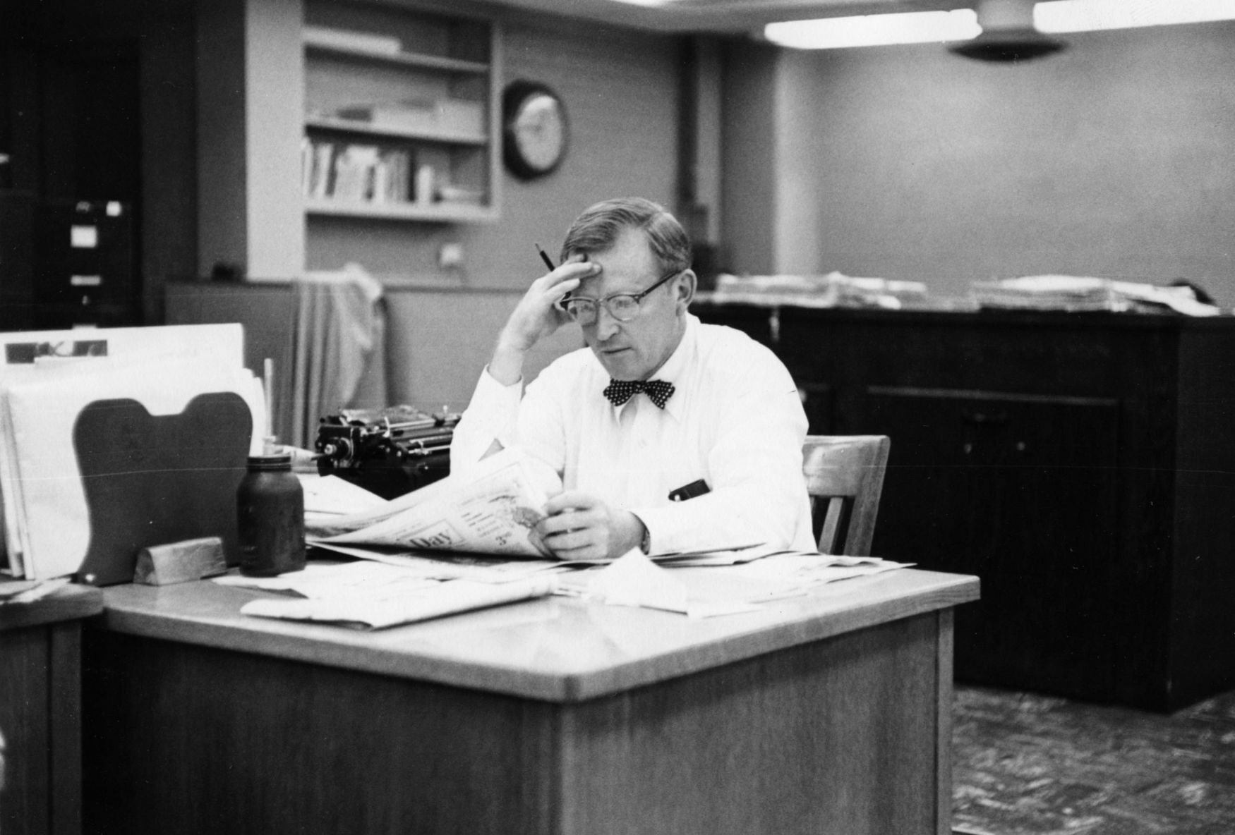 Tucson Citizen newsroom, 1954
